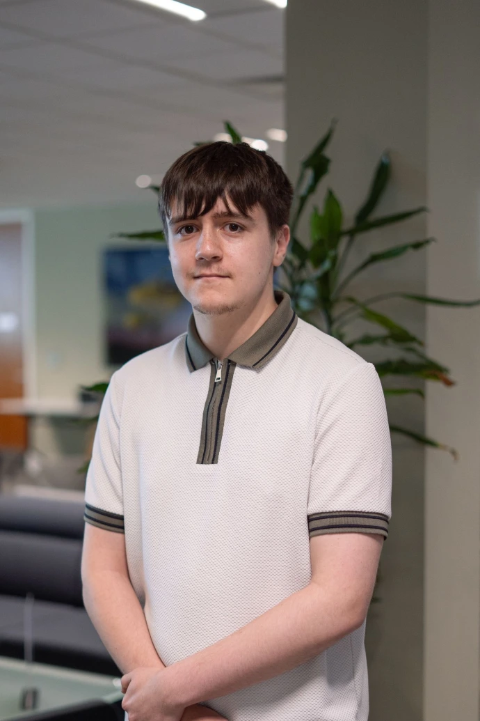 One of our founders, Tiernan